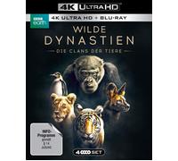 WILDE DYNASTIEN - Die Clans der Tiere (4K Ultra-HD) (2 BR4K) (+ (4K UHD Blu-ray)