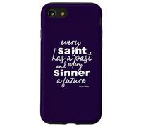 Wilde Positive Quote Saints and Sinners Inspirational Gifts Case for iPhone SE (2020) / 7/8
