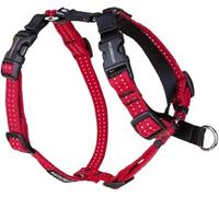 Wildebeest Valencia No Pull Dog Harness | Front and Back Leash Clips | Soft Padded Straps | Lightweight, Adjustable, Easy On/Off for Training and Dog Walking | Small Red