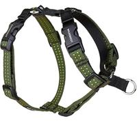 Wildebeest Valencia No Pull Dog Harness | Front and Back Leash Clips | Soft Padded Straps | Lightweight, Adjustable, Easy On/Off for Training and Dog Walking | Medium Olive