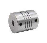Wildeep 4Pcs 5x8 5x10 4/5/6/7/8/10mm Motor Shaft Coupler 5mm To 8mm Flexible Coupling Shaft OD 20x25mm(5X6)
