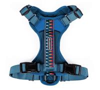 Wilderdog Lightweight Dog Harness with Reflective Straps - Large - Pacific Blue