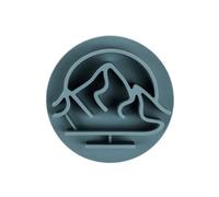 Wilderdog Slow Feeder Bowl - Rugged Non-Slip Dish for Fast-Eating Dogs - Promotes Healthy Digestion & Mealtime Enrichment - Adventure-Ready & Top Rack Dishwasher Safe