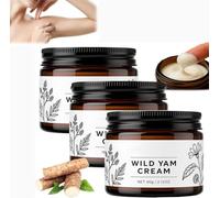 Wilderglow Wild Yam Cream,Moisturizing Body Cream with Vitamin E Aloe Vera,Soothing Plant Moisturizer,Help Support Hormonal Balance for Women and Men (3)