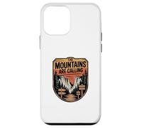 Wilderness Badge Graphic, The Mountains Are Calling Case for iPhone 12 mini