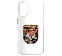 Wilderness Badge Graphic, The Mountains Are Calling Case for iPhone 17