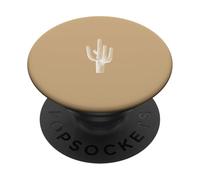 Wilderness Botany Saguaro Cactus - Beige/Tan PopSockets Adhesive PopGrip