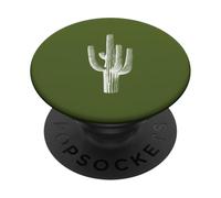 Wilderness Botany Saguaro Cactus - Green PopSockets Adhesive PopGrip