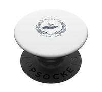 Wilderness Ethics Leave No Trace Nature Conservation Outdoor PopSockets Adhesive PopGrip