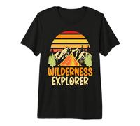 Wilderness Explorer Hiking Premium T-Shirt