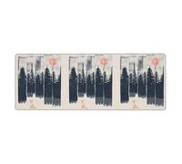 Wilderness Fox Art Mouse Pad 12x31.5in Extended Desk Mat