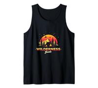 Wilderness Guide Retro Sunset Wilderness Tank Top