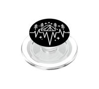 Wilderness Heartbeat Camping Lover PopSockets PopGrip for MagSafe