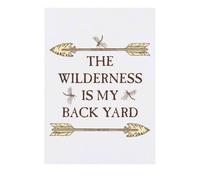 'Wilderness Is My Backyard' Temporary Tattoo - Water Resistant, Skin-Safe, Non-Toxic Transfer (TO00084217)