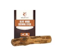 Wildfang® Olive Wood Dog Chew, Medium- Tough Dog Chew Toys for Aggressive Chewers, Puppy Chews Sticks for Teething, Training for Chewing Muscles, Olive Sticks for Dogs (15-25kg)