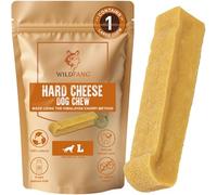 Wildfang® Yak Chews, Large for Dogs 25-45kg - Dog Dental Chew Stick, Hardness Like Himalayan Yak Cheese, Churpi-Style Cheese Sticks, Dog Treats & Puppy Training Treats, Approx 113 g, Pack of 1