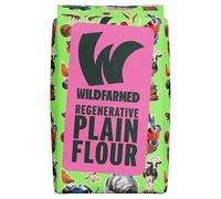Wildfarmed Plain Flour Refill 1kg - Regenerative Wheat Flour for Cakes, Pastry, Pancakes & Everyday Home Baking