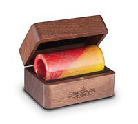 WildFire Ceramic Guitar Slide - Fiery Red & Orange, Exciting Handcrafted Design (Medium)