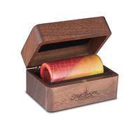 WildFire Ceramic Guitar Slide - Fiery Red & Orange, Exciting Handcrafted Design (Small)