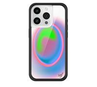 Wildflower Cases - Aura Case, Compatible with Apple iPhone 15 Pro | Trendy, Modern, Pink, Blue, Manifest, Cute, Summer - Protective Bumper, 4ft Drop Test Certified, Women Owned Small Business