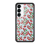 Wildflower Cases - Compatible with Samsung Galaxy S25 | Protective Black Bumper, 4ft Drop Test Certified, Women Owned Small Business | Baby Berries