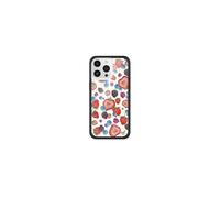 Wildflower Cases - Fruit Tart, Compatible with Apple iPhone 16 Pro Max | Berry Blue Red Pink Popular Aesthetic Cute Trend - Protective Black Bumper, 4ft Drop Test Certified, Women Owned Small Business