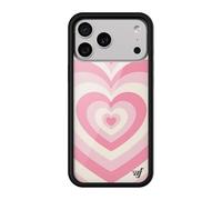 Wildflower Cases - iPhone 17 Pro Max Compatible - Latte Love Rose | Impact-Certified 6.5 ft Drop Protection Case, Raised Protective Bumper, Cute Aesthetic Design, Women-Owned Small Business