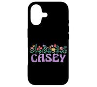 Wildflower Floral Casey First Name Mother's Day Women Case for iPhone 17