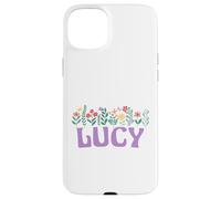 Wildflower Floral LUCY First Name Mother's Day Women Case for iPhone 15 Plus