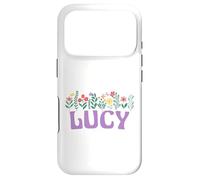Wildflower Floral LUCY First Name Mother's Day Women Case for iPhone 17 Pro