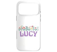 Wildflower Floral LUCY First Name Mother's Day Women Case for iPhone 17 Pro Max