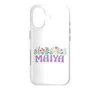 Wildflower Floral MAIYA First Name Mother's Day Women Case for iPhone 17