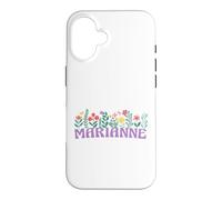 Wildflower Floral MARIANNE First Name Mother's Day Women Case for iPhone 16