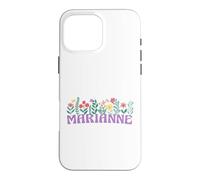 Wildflower Floral MARIANNE First Name Mother's Day Women Case for iPhone 16 Pro Max
