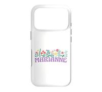 Wildflower Floral MARIANNE First Name Mother's Day Women Case for iPhone 17 Pro