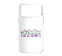 Wildflower Floral MARIANNE First Name Mother's Day Women Case for iPhone 17 Pro Max