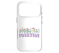 Wildflower Floral Martha First Name Mother's Day Women Case for iPhone 17 Pro