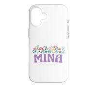 Wildflower Floral Mina First Name Mother's Day Women Case for iPhone 16
