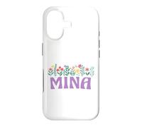 Wildflower Floral Mina First Name Mother's Day Women Case for iPhone 17