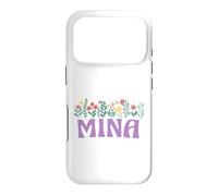 Wildflower Floral Mina First Name Mother's Day Women Case for iPhone 17 Pro