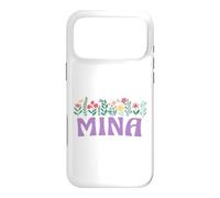 Wildflower Floral Mina First Name Mother's Day Women Case for iPhone 17 Pro Max