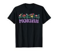 Wildflower Floral Moriah First Name Mother's Day Women Value Graphic T-Shirt