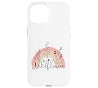 Wildflower Floral Rainbow Cottagecore Free Spirit Case for iPhone 15
