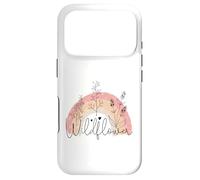 Wildflower Floral Rainbow Cottagecore Free Spirit Case for iPhone 17 Pro