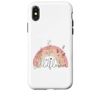 Wildflower Floral Rainbow Cottagecore Free Spirit Case for iPhone X/XS