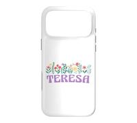 Wildflower Floral Teresa First Name Mother's Day Women Case for iPhone 17 Pro Max