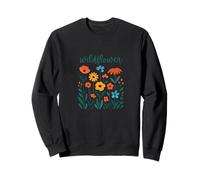 Wildflower, Independent Woman, Vintage Inspired Sweatshirt