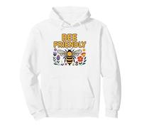 Wildflower Meadow Bee Hive Honeybee Habitat Planter Maker Pullover Hoodie