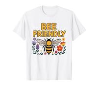 Wildflower Meadow Bee Hive Honeybee Habitat Planter Maker T-Shirt