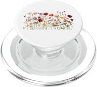 Wildflower Meadow - Botanical Watercolor Flowers PopSockets PopGrip for MagSafe